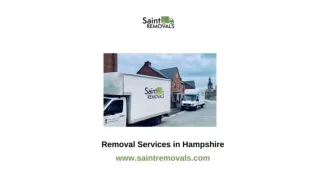 Removal Services in Hampshire