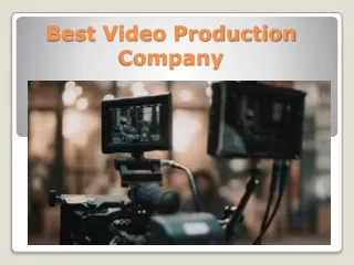 Best Video Production Company