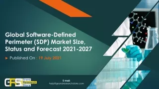 Global Software-Defined Perimeter (SDP) Market Size, Status and Forecast 2021-2027