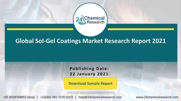 global sol gel coatings market research report