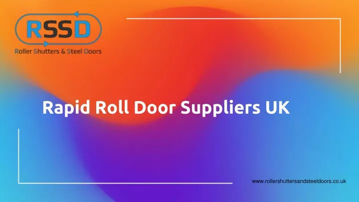 rapid roll door suppliers uk