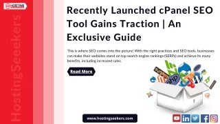 recently launched cpanel seo tool gains traction
