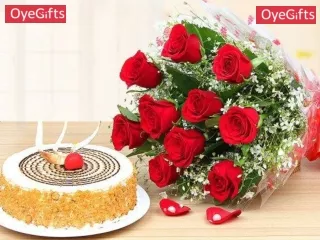 Online Flowers Delivery in Delhi on Midnight and Same Day - Flower Shop OyeGifts