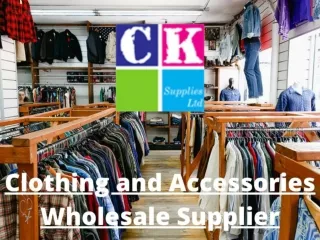 Clothing and Accessories Wholesale Supplier
