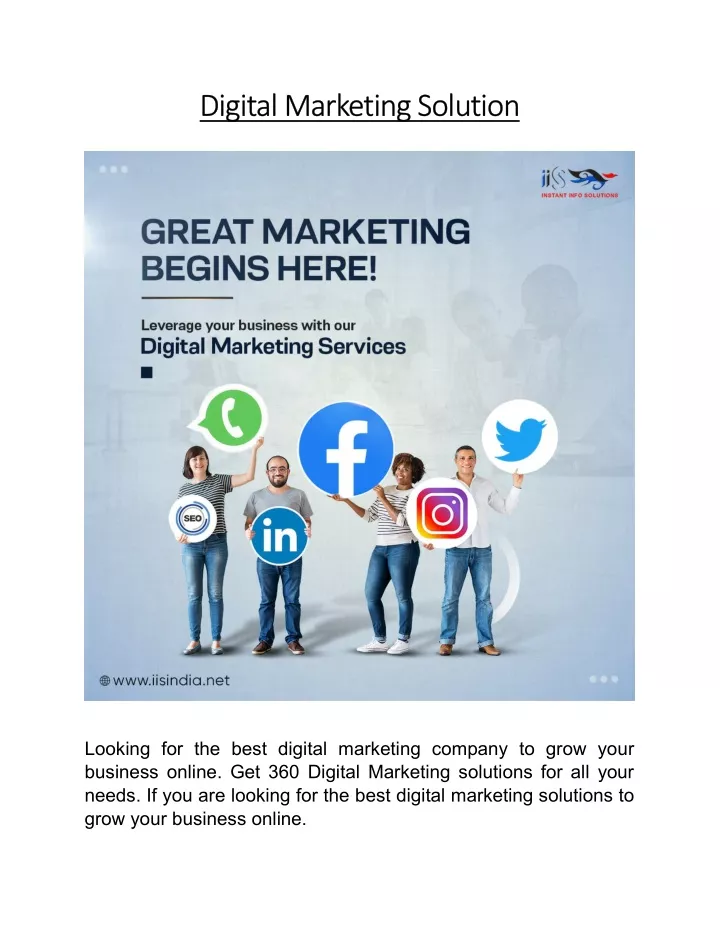 digital marketing solution digital marketing