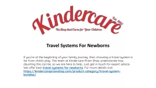 travel systems for newborns