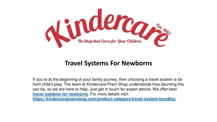 travel systems for newborns