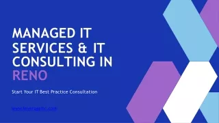 managed it services it consulting in reno