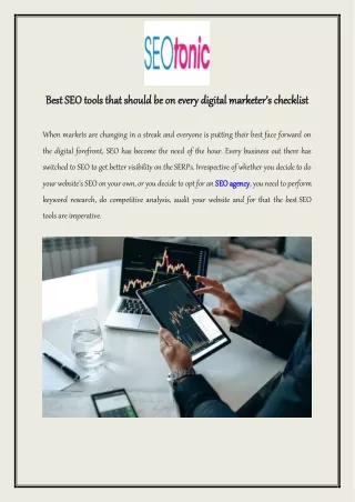 best seo tools that should be on every digital