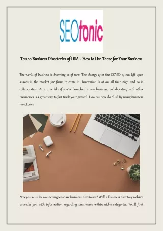 top 10 business directories