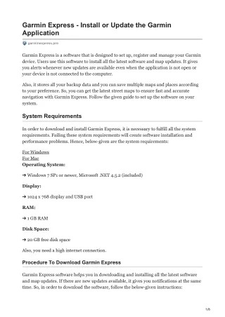 garminexpress.pro-Garmin Express - Install or Update the Garmin Application