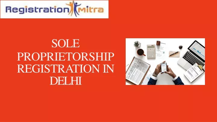 sole proprietorship registration in delhi