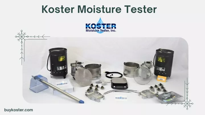 koster moisture tester