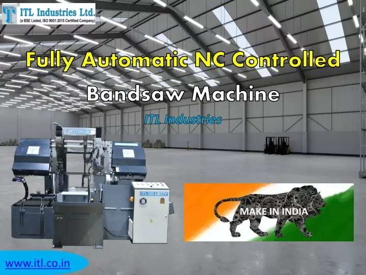 fully automatic nc controlled bandsaw machine