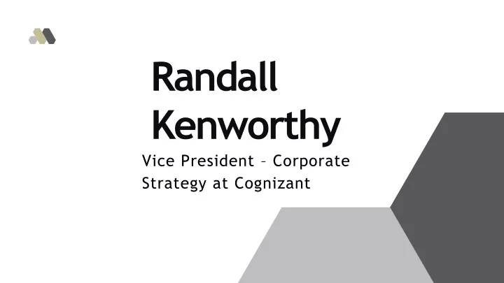 randall kenworthy vice president corporate