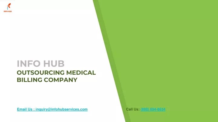 info hub outsourcing medical billing company
