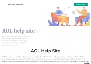 AOL help site