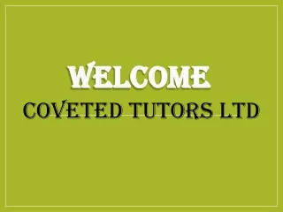 welcome