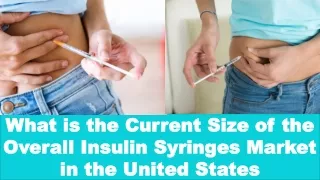 What is the Current Size of the Overall Insulin Syringes Market in the United St