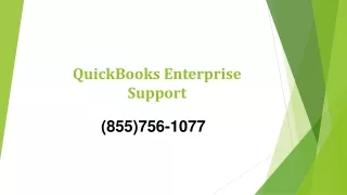 QuickBooks Enterprise Support