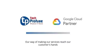 Google Cloud Platform Services