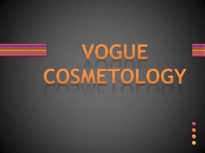 vogue cosmetology