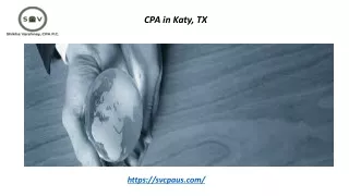 CPA in Katy, TX | svcpaus.com