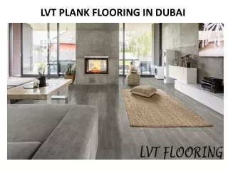 LVT PLANK FLOORING IN DUBAI