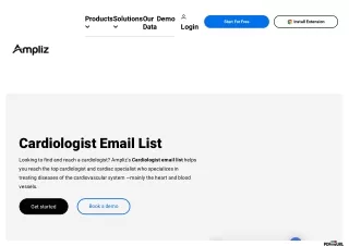 Cardiologist email list