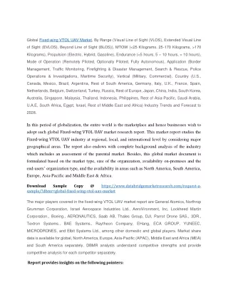 global fixed wing vtol uav market by range visual