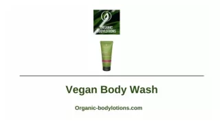 Vegan Body Wash