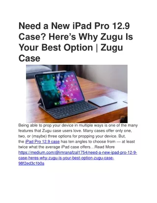 need a new ipad pro 12 9 case here s why zugu