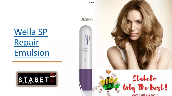 wella sp repair emulsion