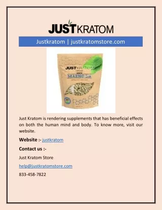 justkratom justkratomstore com