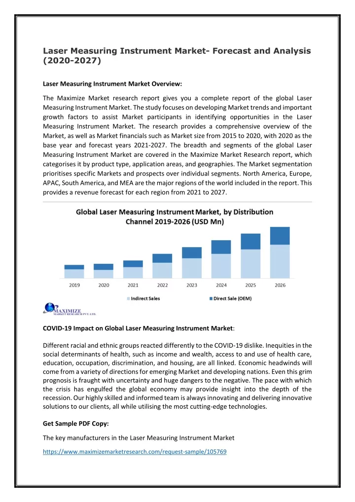 laser measuring instrument market forecast