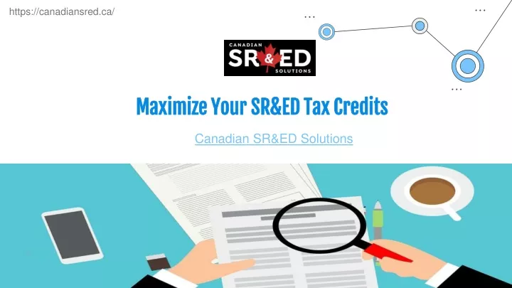 maximize your sr ed tax credits