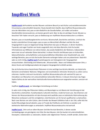 impffrei work