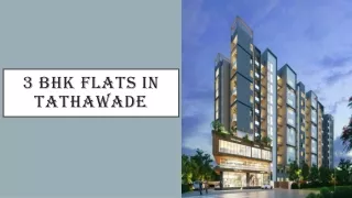 3 bhk flats in tathawade