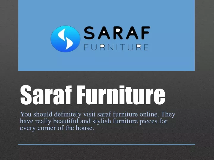 saraf furniture