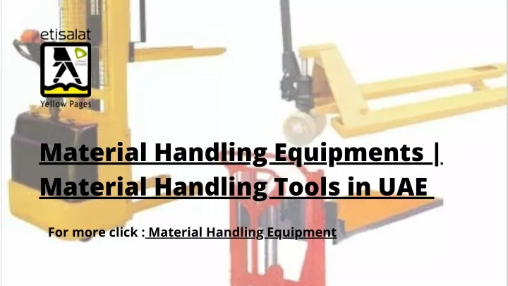 material handling equipments material handling