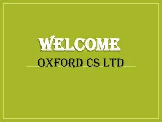 welcome