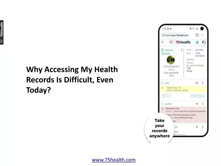 why accessing my health records is difficult even
