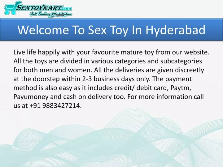 welcome to sex toy in hyderabad