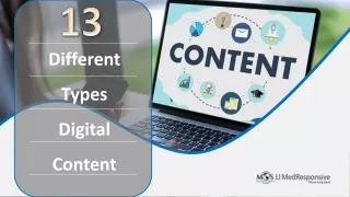 13 Different Types Digital Content