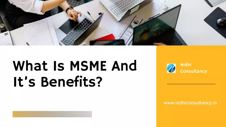 what is msme and it s benefits