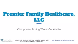 Why You Should See Your Chiropractor During Winter