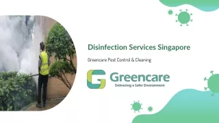 Disinfection Services Singapore – Greencare