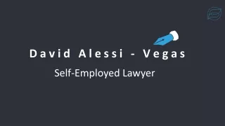David Alessi - Vegas - A Dynamic and Visionary Leader
