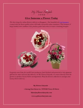 Roses Delivery Singapore | Same Day Flower Delivery