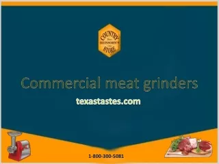 Highest quality electric commercial meat grinder for multiple uses